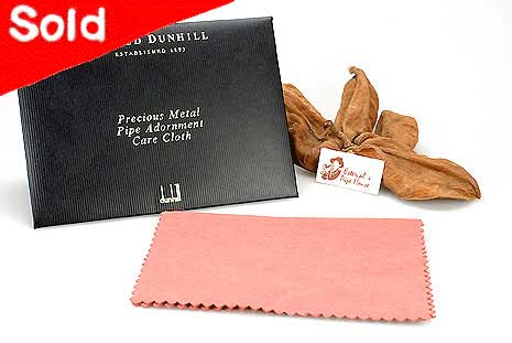Alfred Dunhill Preciouse Metal Pipe Adornment Care Cloth PA3219